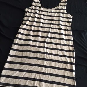 Striped Mini dress